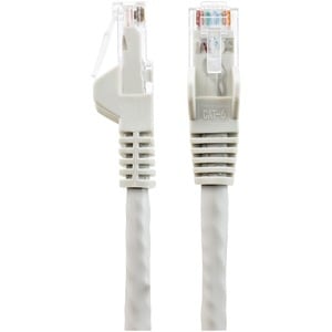 StarTech.com 15m CAT6 Ethernet Cable, LSZH (Low Smoke Zero Halogen), 10 GbE Snagless 100W PoE UTP RJ45 Grey CAT 6 Network 