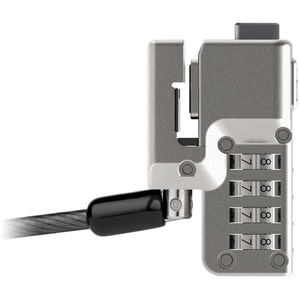 Kensington K68131WW Cable Lock For Notebook - 1.80 m - Resettable - Combination Lock - Black, Silver - Carbon Steel - For 