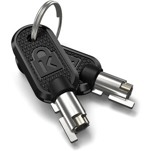 Kensington Cable Lock For Notebook - 1.80 m Cable - Black, Silver - Carbon Steel, Plastic - For Surface Pro 8, Surface Go 3
