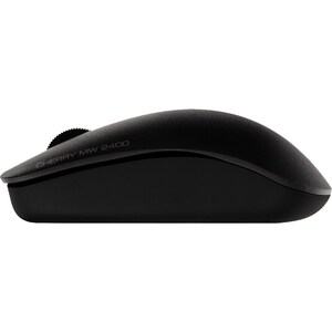CHERRY MW 2400 Rato - Frequência de rádio - USB 2.0 - Ótico - 3 Taste(n) - Preto - 10 - Sem fios - 2.40 GHz - 1200 dpi - R