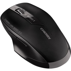 CHERRY MW 2310 2.0 Mouse - Radio Frequency - USB - Optical - 6 Button(s) - Black - 1 Pack - Wireless - 2.40 GHz - 2400 dpi