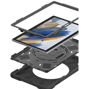 Sacoche de transport TABLETTE STORE Durci pour 26,7 cm (10,5") Samsung Galaxy Tab A8 Tablette - Silicone Cuerpo - Poignée