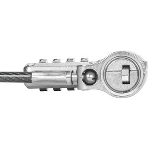 Targus DEFCON ASP96GL-S Cable Lock For Docking Station, Monitor, Notebook - 2 m Cable - Resettable - 4-digit - Patented T-