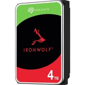 Seagate IronWolf ST4000VN006 4 TB Hard Drive - 3.5" Internal - SATA (SATA/600) - Conventional Magnetic Recording (CMR) Met