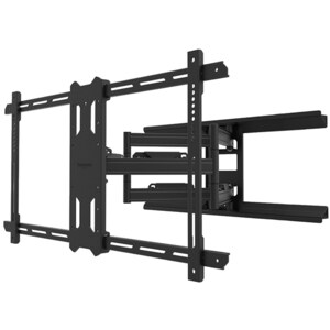 Neomounts Select Wall Mount for TV - Black - 1 Display(s) Supported - 109.2 cm to 218.4 cm (86") Screen Support - 60 kg Lo