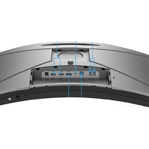 Monitor gaming LCD BenQ MOBIUZ EX3410R 34" (86.4cm) Class WQHD Pantalla curva - 21:9 - 34" (86.4cm) Viewable - Vertical Al