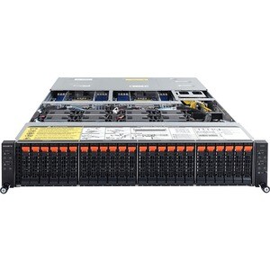 Gigabyte H252-Z10 Barebone System - 2U Rack-mountable - Socket SP3 - 1 x Processor Support - AMD Chip - 128 GB DDR4 SDRAM 