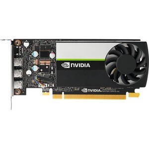 Carte Graphique PNY NVIDIA T400 - 4 Go GDDR6 - Format Low-Profile - 420 MHz Matériau - 1,43 GHz Boost clock - 64 bit Large