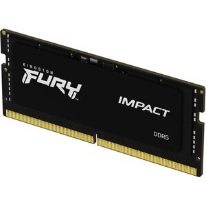 Kingston FURY Impact RAM-Modul für Notebook - 16 GB (2 x 8GB) - DDR5-4800/PC5-38400 DDR5 SDRAM - 4800 MHz Single-rank (ein