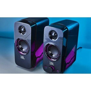 JBL Quantum Duo 2.0 Bluetooth Speaker System - 20 W RMS - 60 Hz to 20 kHz - Dolby Digital - 1