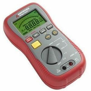 Amprobe AMB-45 Insulation Resistance Tester - Insulation Fault Detection - LCD - Battery Built-in - Battery Included