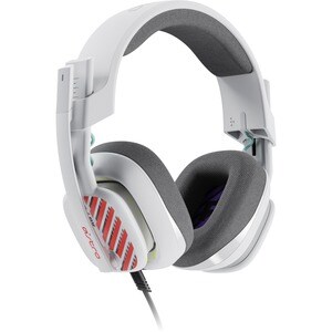 Astro A10 Wired Over-the-head Stereo Gaming Headset - White - Binaural - Circumaural - 32 Ohm - 20 Hz to 20 kHz - 200 cm C