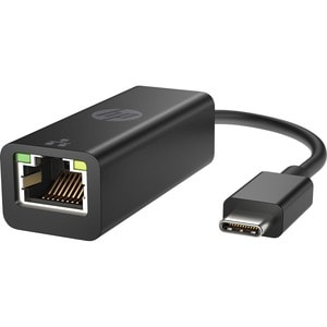 HP USB-C to RJ45 Adapter G2 (4Z527AA) - USB Type C - 128 MB/s Data Transfer Rate - 1 Port(s) - 1 - Twisted Pair - 1000Base