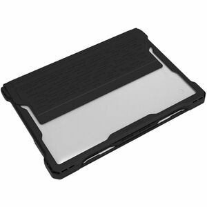 MAXCases Extreme Shell-S for HP x360 EE G4/G3 Chromebook 2:1 Convertible 11.6" (Black/Clear) - For HP Chromebook - Texture