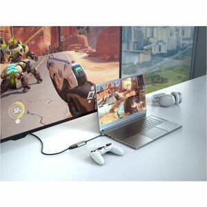 Adaptateur A/V Hyper HyperDrive HD-H8K-GL - 7680 x 4320 Supported - Argenté
