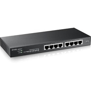 GS1915-8 Smart Managed Layer2 NebulaFlex Switch 8-port GbE Smart Switch, NebulaFlex, desktop, fanless
