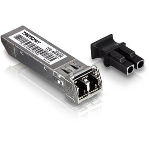 TRENDnet SFP Multi-Mode LC Module, Up To 550m (1800 Ft), Mini-GBIC, Hot Pluggable, IEEE 802.3z Gigabit Ethernet, Supports 