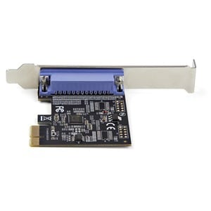 StarTech.com Parallel Adapter - Half-height/Low-profile Plug-in Card - PCI Express 2.0 x1 - PC, Linux - 1 x Number of Para