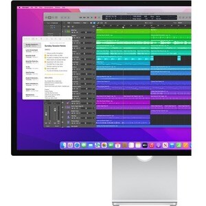 Apple Studio 27" Class Webcam 5K LCD Monitor - 27" Viewable - 5120 x 2880 - 1 Billion Colors - 600 Nit - Speakers