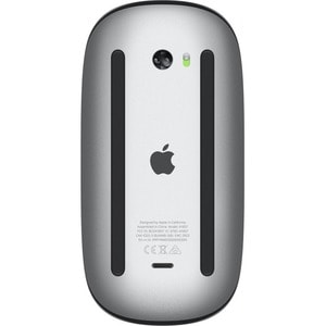 Apple Magic Mouse - Black Multi-Touch Surface - Wireless - Bluetooth - Rechargeable - Black - Lightning - Touch Scroll