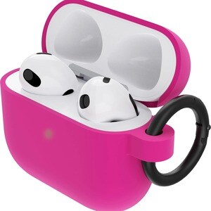 OtterBox Carrying Case Apple AirPods - Strawberry Shortcake (Pink) - Scratch Resistant, Scuff Resistant, Damage Resistant,