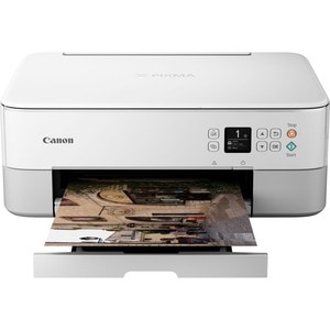 Canon PIXMA TS5351a Sem fios Impressora multi-funcional de jato de tinta - Cor - Branco - Copiadora/Impressora/Scanner - A