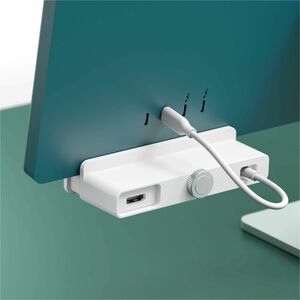 Hyper HD34A8 USB-Typ C Docking Station für Tablet, Desktop-PC, Smartphone - Ladefunktion - Speicherkartenleser - microSD, 