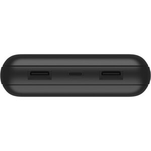Belkin BOOST↑CHARGE Power Bank - Black - For Smartphone, iPad Air, iPad mini - 20000 mAh - 3 x USB - Black