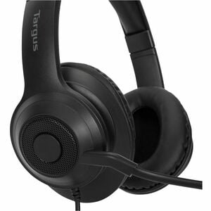 Targus Wired Stereo Headset - Stereo - USB Type A - Wired - Over-the-ear, Over-the-head - Binaural - Supra-aural - 6 ft Ca