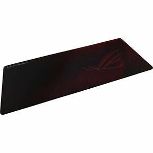 Asus ROG Scabbard II Gaming Mouse Pad - Black - Rubber, Woven Fabric - Spill Resistant, Scratch Resistant, Anti-fray, Stra