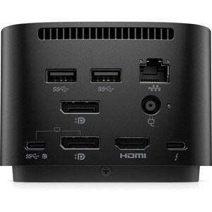 HP Thunderbolt 扩展插口 用于 笔记本电脑, 显示器 - 280 W - 4 支持的显示器 - 4K - 3840 x 2160 - 4 x USB A 型端口 - USB Type-A - 1 x USB C 型端口 - C型U