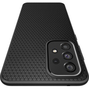 Spigen Liquid Air Case for Samsung Galaxy A33 5G Smartphone - Matte Black - Shock Absorbing - Thermoplastic Polyurethane (