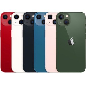 Apple iPhone 13 128 GB 智能电话 - 15.5 cm (6.1") OLED 2532 x 1170 - 六核 (双核（2 个核心） 3.22 GHz + Blizzard 四核（4 个核心） - 4 GB RAM - i