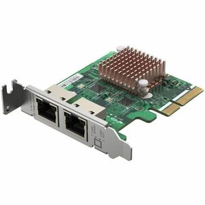 QNAP Placa Ethernet 2.5Gigabit para Dispositivo de armazenamento NAS, Servidor, PC - 2.5GBase-T - Cartão Plug-in - PCI Exp