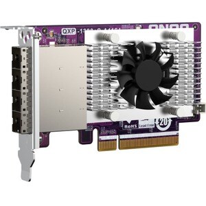 QNAP Controlador SATA - Série ATA/600 - PCI Express 3.0 x8 - Cartão Plug-in - Adequado para RAID - JBOD Nível de RAID - 16