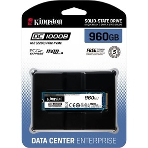 Kingston DC1000B 960 GB Solid State Drive - M.2 2280 Internal - PCI Express NVMe (PCI Express NVMe 3.0 x4) - Server Device
