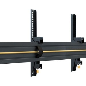 HAGOR comPROnents Deckenhalterung für Menüboard, Display - Schwarz - 3 Unterstützte(r) Display(s)Bildschirmgr�ße: 116,8 cm
