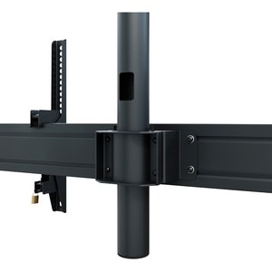 HAGOR comPROnents Deckenhalterung für Menüboard, Display - Schwarz - 2 Unterstützte(r) Display(s)Bildschirmgröße: 116,8 cm