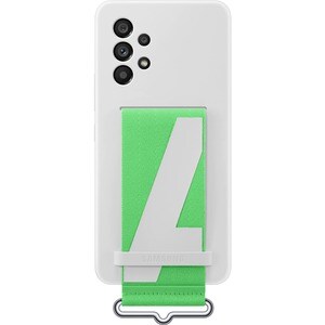 SAMSUNG SILICONE COVER WITH STRAP GALAXY A53 WHITE