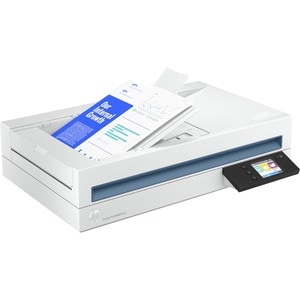 Scanner ADF HP ScanJet Pro N4600 fnw1 - Résolution Optique 600 x 600 dpi - Couleur 48 bit - Échelle des Gris 8 bit - USB
