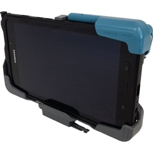 Gamber-Johnson Kabelgebundenes Cradle für Tablet-PC - Ladefunktion - Synchronisierfähigkeit - NFC - USB-Typ C, Pogo Pin