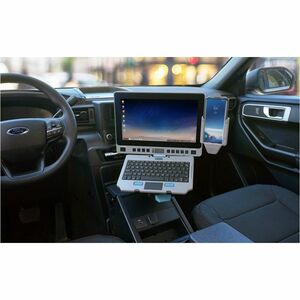 Gamber-Johnson Rugged Keyboard - Cable Connectivity - USB Type A Interface - TouchPad - Arabic - Industrial Silicon Rubber