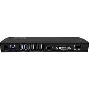 V7 UDDS2 USB 3.0 Docking Station - Black - 2K, QHD - 2560 x 1440, 2048 x 1152 - 6 x USB Ports - 4 x USB 2.0 - 2 x USB 3.0 