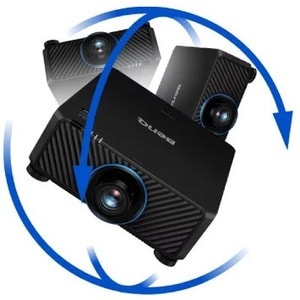BenQ LU9800 3D Ready DLP Projector - 16:10 - Ceiling Mountable, Wall Mountable, Floor Mountable - Black - 1920 x 1200 - Fr