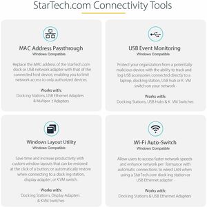 StarTech.com USB C Multiport Adapter, Dual HDMI, 4K 60Hz, 2x 5Gbps USB-A Hub, 100W Power Delivery, GbE, SD/MicroSD, USB C 