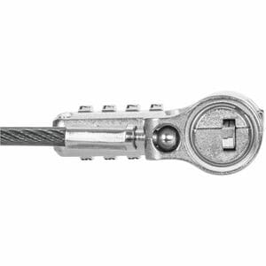 Targus DEFCON ASP96GLX-25S Cable Lock For Monitor, Notebook, Docking Station, Computer, Telephone - 1.98 m Cable - 4-digit