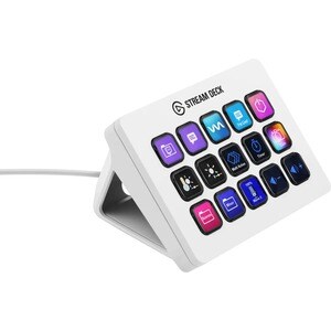 Elgato Stream Deck MK.2 - White - Cable Connectivity - USB 2.0 Interface - 15 Key(s) - PC, Mac - White
