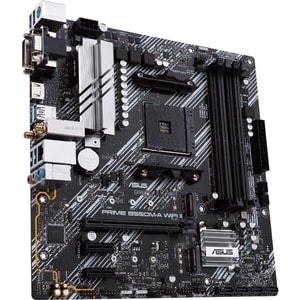 Asus Prime B550M-A WIFI II Desktop Motherboard - AMD B550 Chipset - Socket AM4 - Micro ATX - Ryzen 3, Ryzen 5, Ryzen 7, Ry