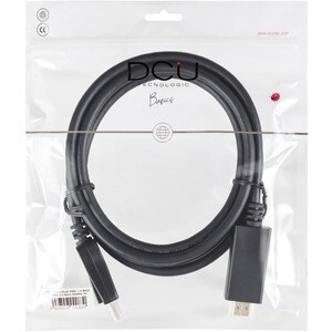 Câble A/V DCU - 2 m DisplayPort/HDMI - pour Périphérique audio/vidéo - 2e bout: 1 x HDMI 2.0 Digital Audio/Video - Male - 