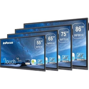 InFocus JTouch INF5510 Collaboration Display - 55" LCD - ARM Cortex A55 1.40 GHz - 4 GB - Infrared (IrDA) - Touchscreen - 